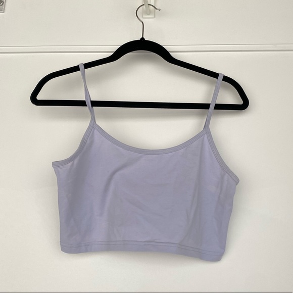 TNA - light blue cropped cami - size L - Picture 1 of 4